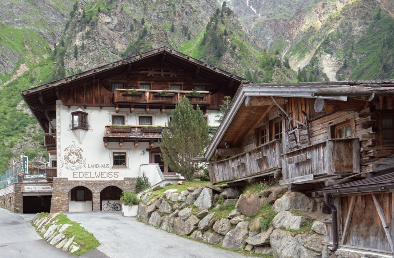 Landhaus Edelweiss Sankt Leonhard im Pitztal Exterior photo